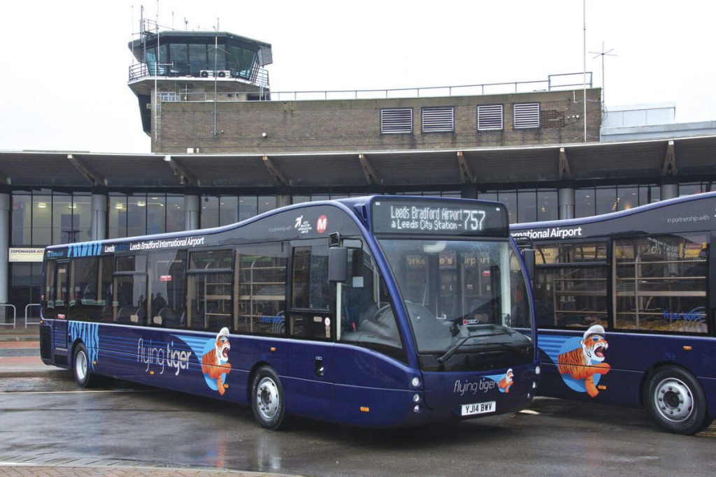 Flying Tiger 757 autobus