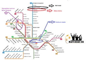 Mníchov mapa metra
