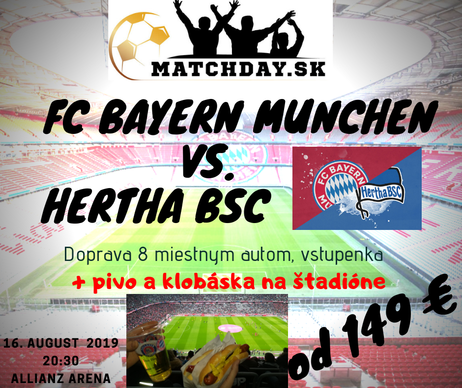 FC bayern Mníchov - Hertha bsc