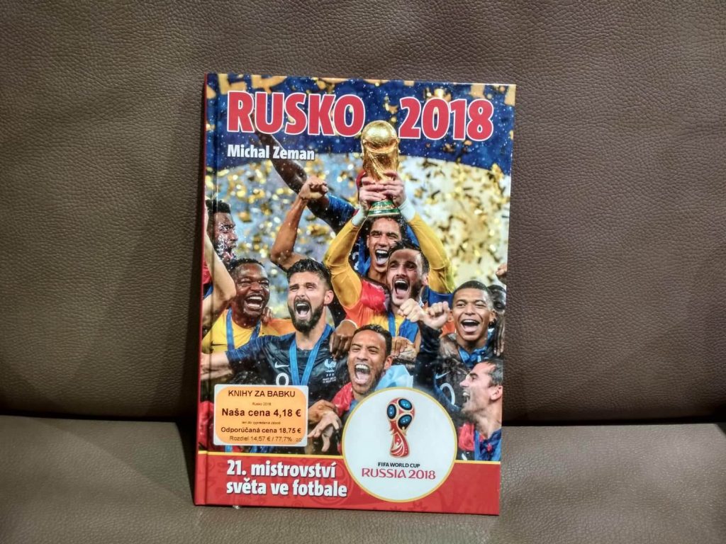 Kniha Rusko 2018 Majstrovstvá sveta vo futbale