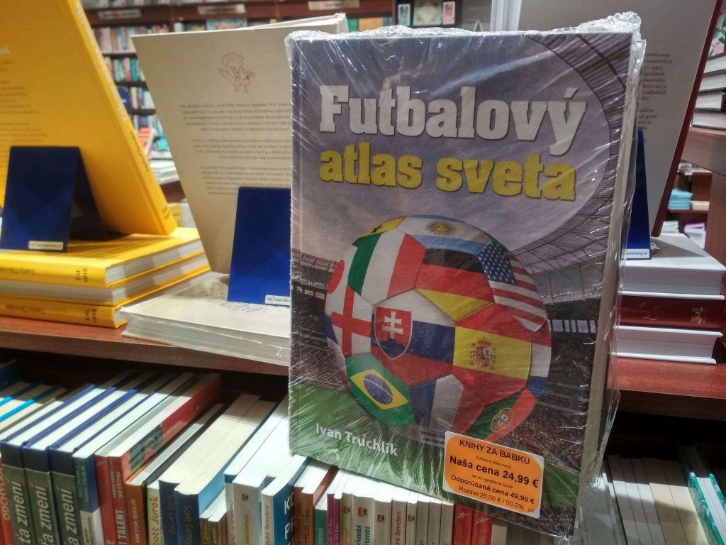 Kniha Futbalový atlas sveta