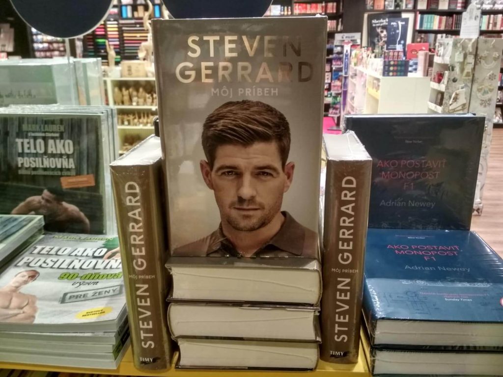 Kniha Steven Gerrard - Môj príbeh