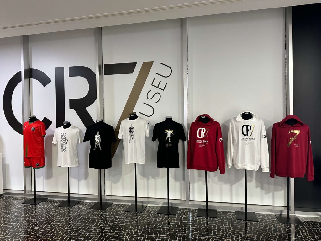 Múzeum CR7, fanshop